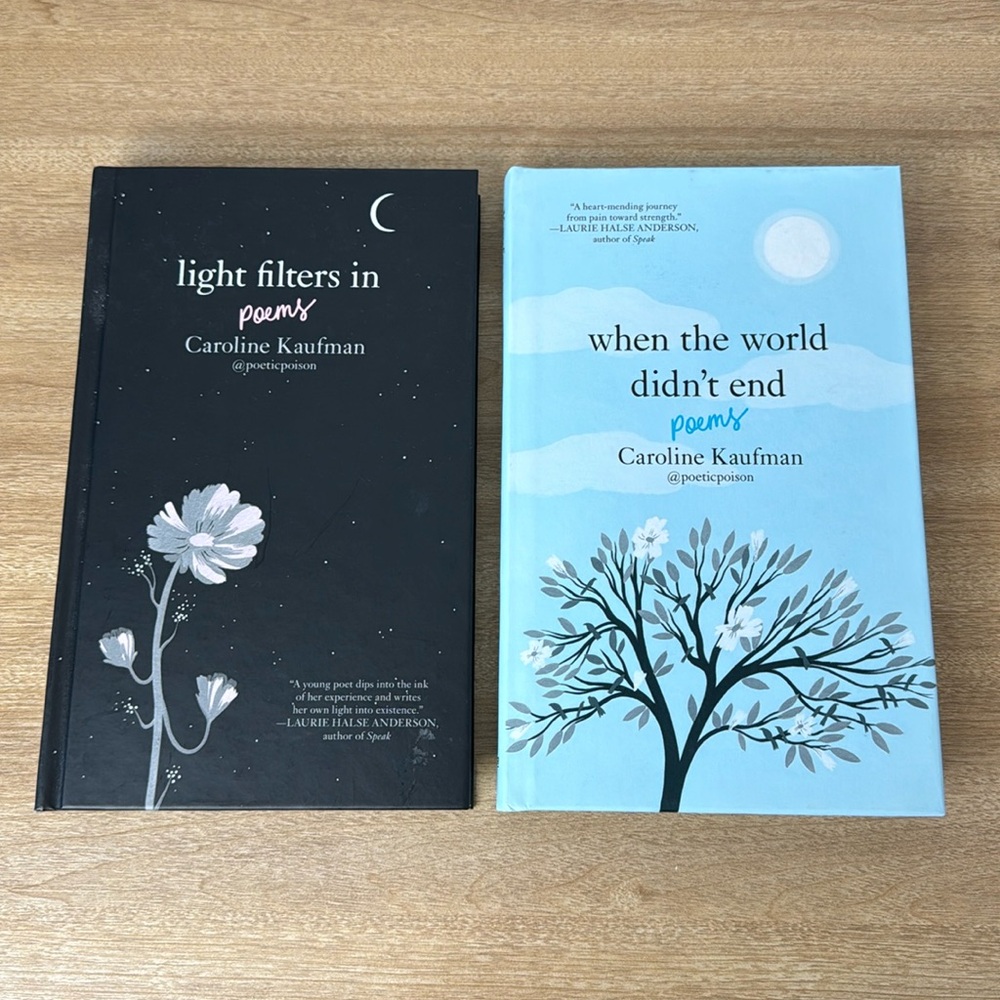 Light Filters in Poems Poetry Series by Caroline Kaufman